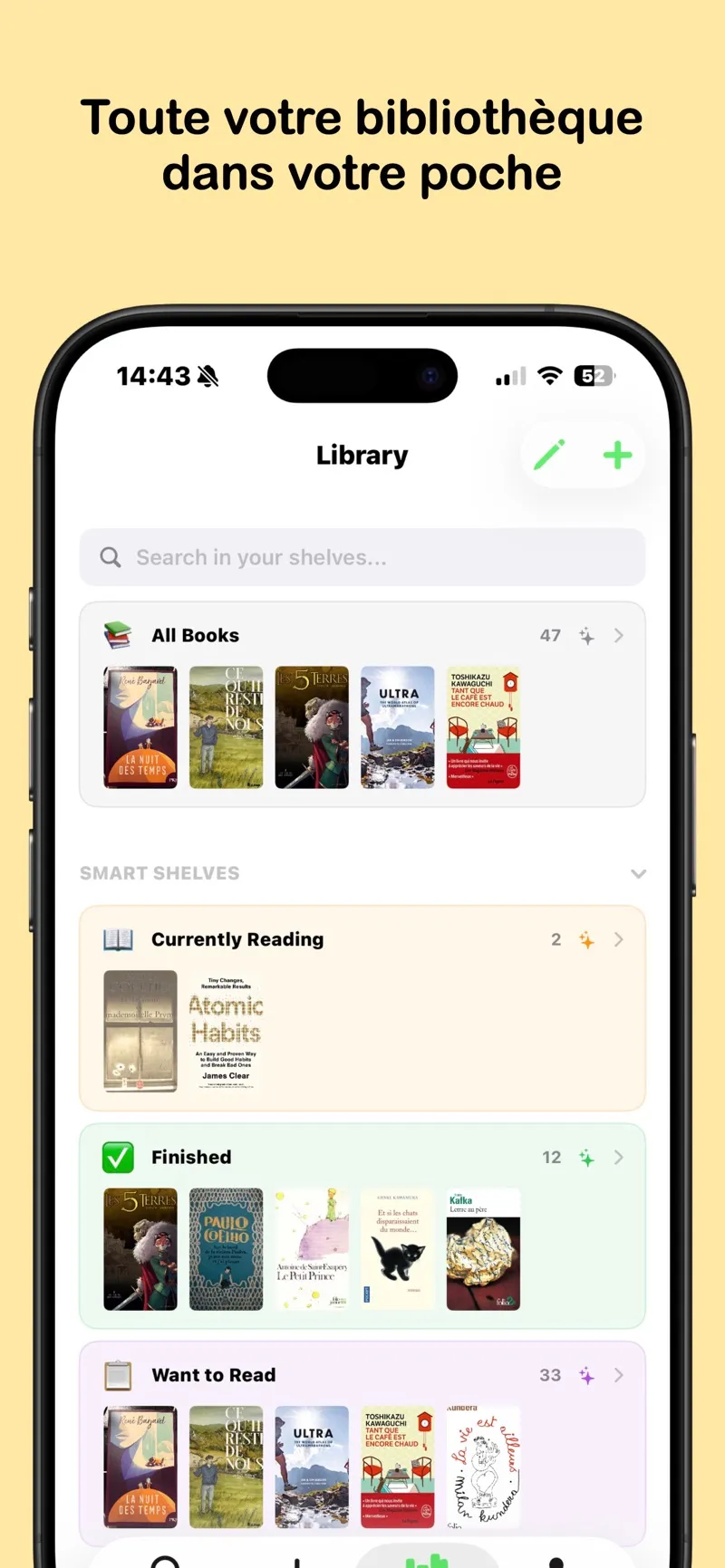 Bookster — toute la bibliothèque dans la poche