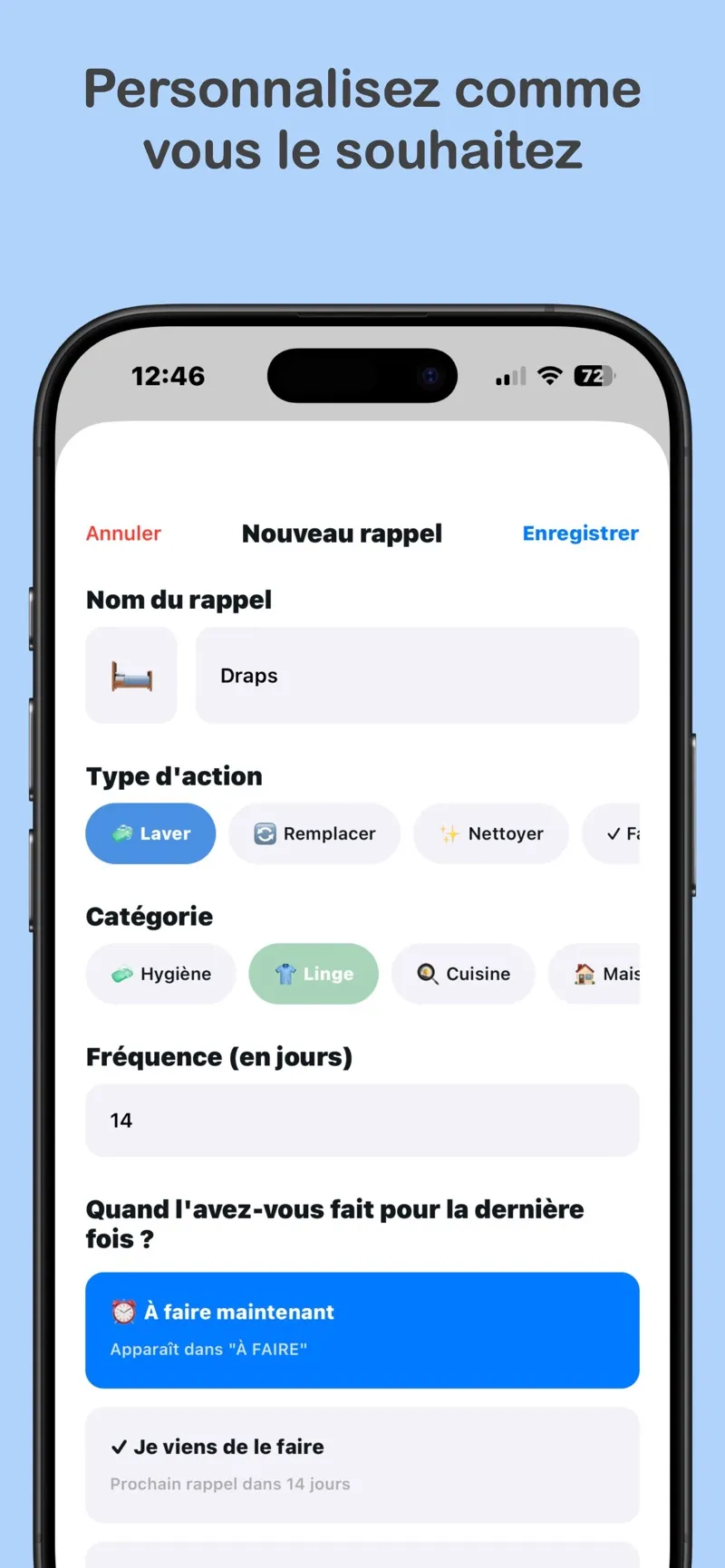 Renewly — catégories et statistiques